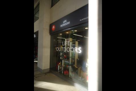 Blacks new St Pauls store